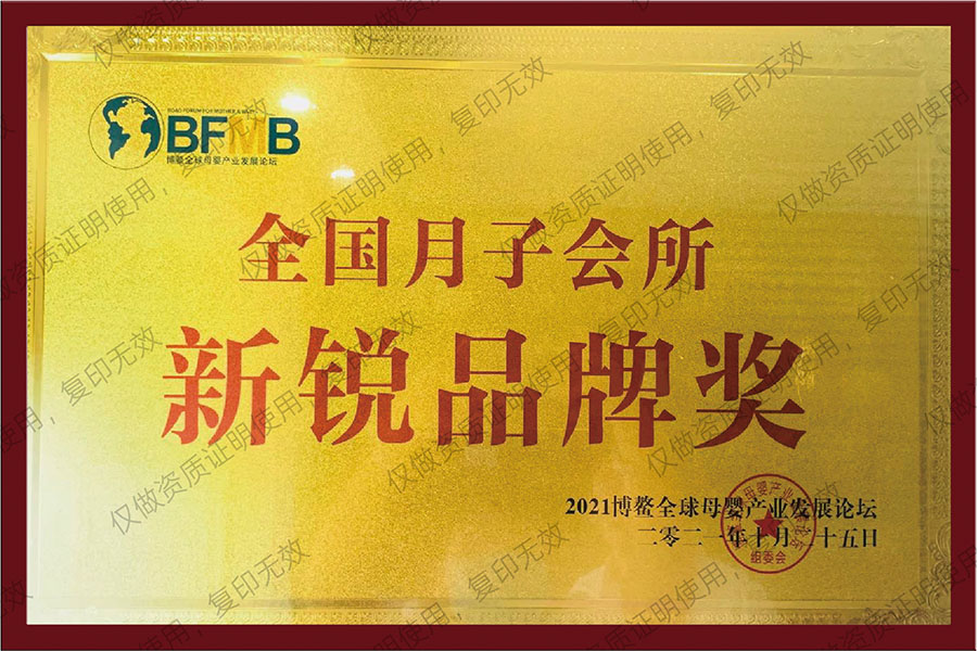 博森美荣誉证书